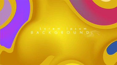 soyut arka plan girdap renkli daire dalga vektörü eps 10