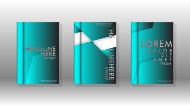 Soyut vektör düzeni arka planı. Broşürler, yıllık, dergi, vektör şablonları vb. için.