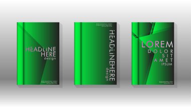 Soyut vektör düzeni arka planı. Broşürler, yıllık, dergi, vektör şablonları vb. için.