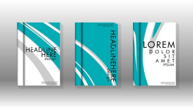 Arka kapak sıvı elemanları ile. Tasarım kavramı kitap. Fütüristik iş düzeni. Dijital poster şablonu. Tasarlamak vektör - eps10