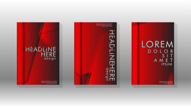 Soyut vektör düzeni arka planı. Broşürbroşürler, yıllık dergi vektör şablonları vb. için.