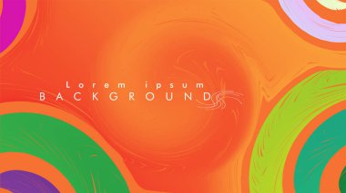 soyut arka plan girdap renkli daire dalga vektörü eps 10