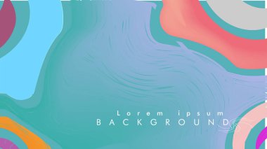 soyut arka plan girdap renkli daire dalga vektörü eps 10