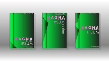 Soyut vektör düzeni arka planı. Broşürler, yıllık, dergi, vektör şablonları vb. için.