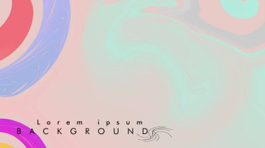 soyut arka plan girdap renkli daire dalga vektörü eps 10