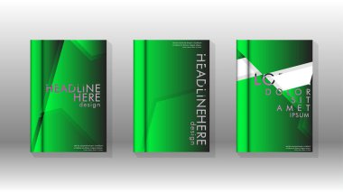 Soyut vektör düzeni arka planı. Broşürler, yıllık, dergi, vektör şablonları vb. için.