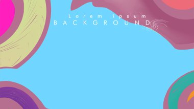 soyut arka plan girdap renkli daire dalga vektörü eps 10