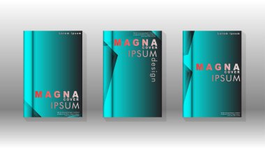 Soyut vektör düzeni arka planı. Broşürler, yıllık, dergi, vektör şablonları vb. için.