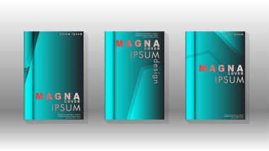 Soyut vektör düzeni arka planı. Broşürler, yıllık, dergi, vektör şablonları vb. için.