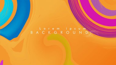 soyut arka plan girdap renkli daire dalga vektörü eps 10