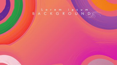 soyut arka plan girdap renkli daire dalga vektörü eps 10