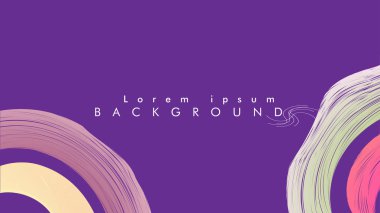 soyut arka plan girdap renkli daire dalga vektörü eps 10