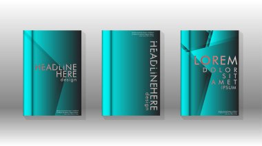 Soyut vektör düzeni arka planı. Broşürler, yıllık, dergi, vektör şablonları vb. için.