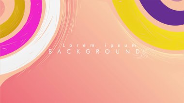 soyut arka plan girdap renkli daire dalga vektörü eps 10