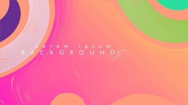 soyut arka plan girdap renkli daire dalga vektörü eps 10