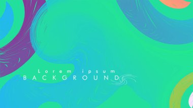 soyut arka plan girdap renkli daire dalga vektörü eps 10