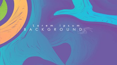 soyut arka plan girdap renkli daire dalga vektörü eps 10