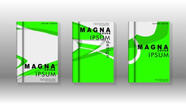 Arka kapak sıvı elemanları ile. Tasarım kavramı kitap. Fütüristik iş düzeni. Dijital poster şablonu. Tasarlamak vektör - eps10