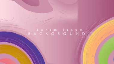 soyut arka plan girdap renkli daire dalga vektörü eps 10