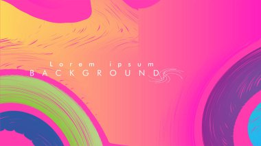 soyut arka plan girdap renkli daire dalga vektörü eps 10