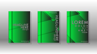 Soyut vektör düzeni arka planı. Broşürler, yıllık, dergi, vektör şablonları vb. için.