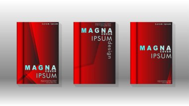 Soyut vektör düzeni arka planı. Broşürbroşürler, yıllık dergi vektör şablonları vb. için.