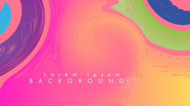 soyut arka plan girdap renkli daire dalga vektörü eps 10