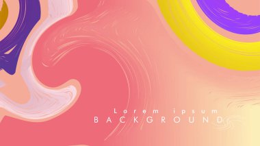 soyut arka plan girdap renkli daire dalga vektörü eps 10