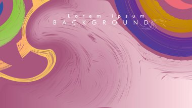 soyut arka plan girdap renkli daire dalga vektörü eps 10