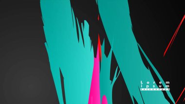 Renkli geometrik arka planlar. Basit form kompozisyonu. Eps10 vektör şablonu