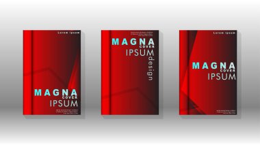 Soyut vektör düzeni arka planı. Broşürbroşürler, yıllık dergi vektör şablonları vb. için.