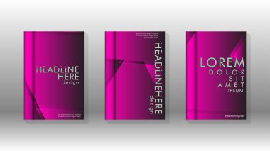 Soyut vektör düzeni arka planı. Broşürler, yıllık, dergi, vektör şablonları vb. için Eps 10'da altıgen desenlerin modern tasarımı