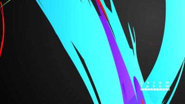 Renkli geometrik arka planlar. Basit form kompozisyonu. Eps10 vektör şablonu