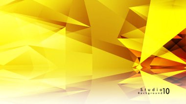 Vektör stüdyo arka plan. renkli degradeler ve arka plan aynaları ile soyut üçgenler.