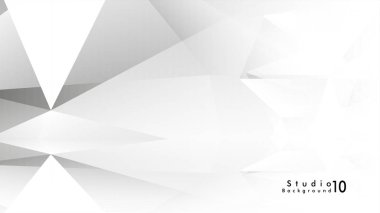 Vektör stüdyo arka plan. renkli degradeler ve arka plan aynaları ile soyut üçgenler.