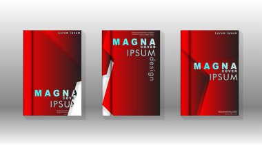 Soyut vektör düzeni arka planı. Broşürbroşürler, yıllık dergi vektör şablonları vb. için.