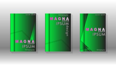 Soyut vektör düzeni arka planı. Broşürler, yıllık, dergi, vektör şablonları vb. için.