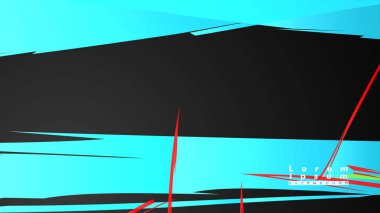 Renkli geometrik arka planlar. Basit form kompozisyonu. Eps10 vektör şablonu