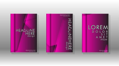 Soyut vektör düzeni arka planı. Broşürler, yıllık, dergi, vektör şablonları vb. için Eps 10'da altıgen desenlerin modern tasarımı