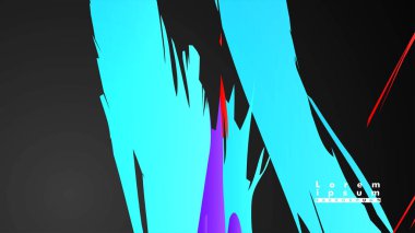 Renkli geometrik arka planlar. Basit form kompozisyonu. Eps10 vektör şablonu