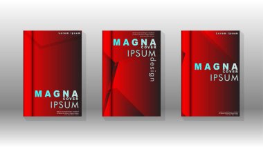 Soyut vektör düzeni arka planı. Broşürbroşürler, yıllık dergi vektör şablonları vb. için.