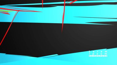 Renkli geometrik arka planlar. Basit form kompozisyonu. Eps10 vektör şablonu