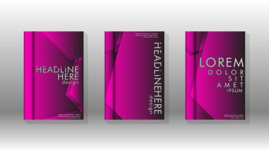 Soyut vektör düzeni arka planı. Broşürler, yıllık, dergi, vektör şablonları vb. için Eps 10'da altıgen desenlerin modern tasarımı