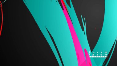 Renkli geometrik arka planlar. Basit form kompozisyonu. Eps10 vektör şablonu