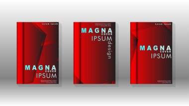 Soyut vektör düzeni arka planı. Broşürbroşürler, yıllık dergi vektör şablonları vb. için.