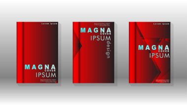 Soyut vektör düzeni arka planı. Broşürbroşürler, yıllık dergi vektör şablonları vb. için.