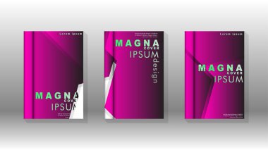 Soyut vektör düzeni arka planı. Broşürler, yıllık, dergi, vektör şablonları vb. için Eps 10'da altıgen desenlerin modern tasarımı