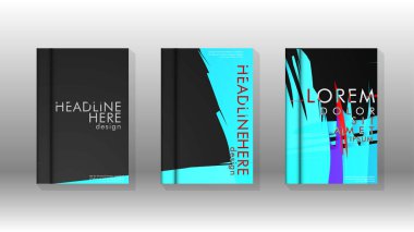 Kitap Kapağı renkli geometrik arka planlar.