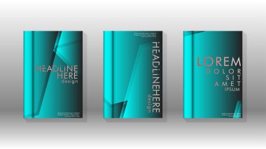 Soyut vektör düzeni arka planı. Broşürler, yıllık, dergi, vektör şablonları vb. için.