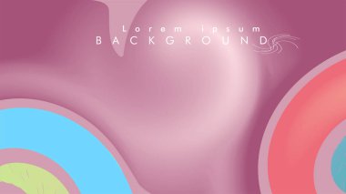 soyut arka plan girdap renkli daire dalga vektörü eps 10